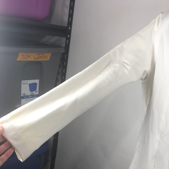 Neon Buddha off white sweatshirt jacket size large - Picture 6 of 10